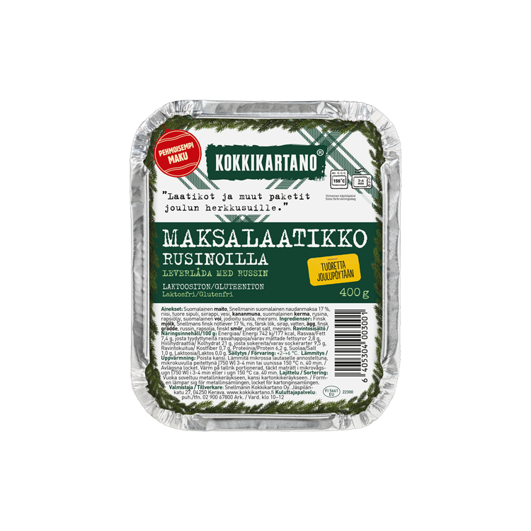 Maksalaatikko Kokkikartano 400g