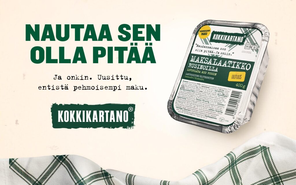 Kokkikartanon maksalaatikko - nautaa sen olla pitää